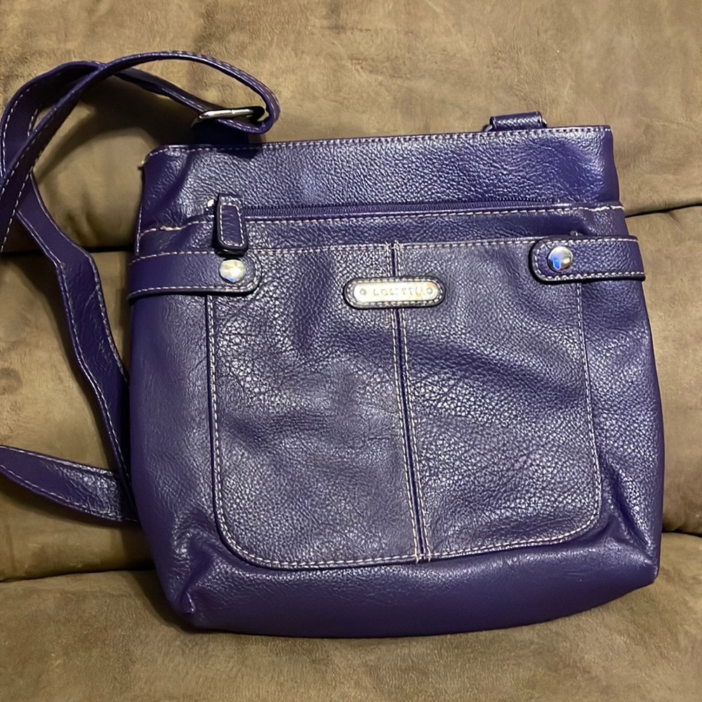 Purple crossbody Rossetti bag
